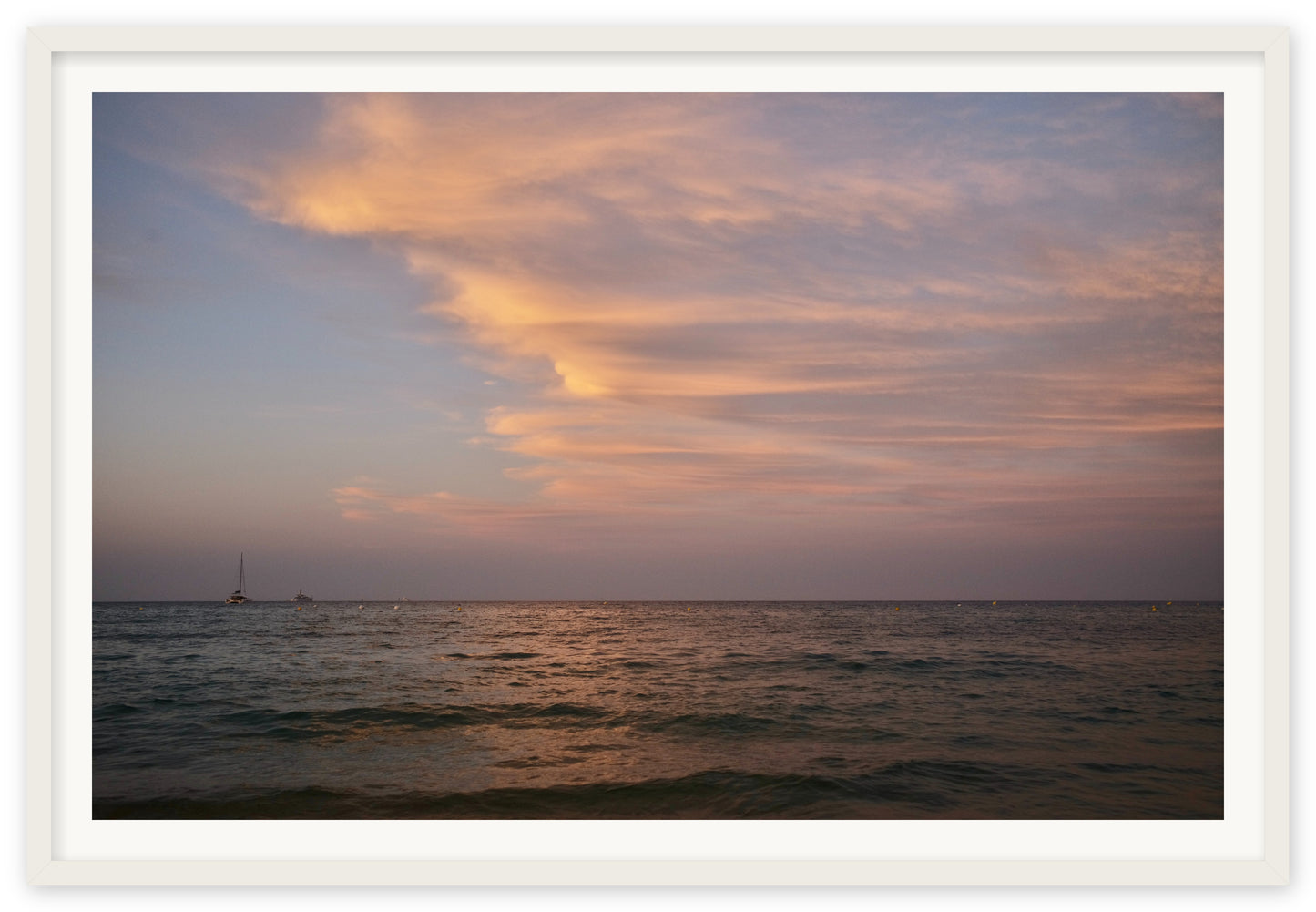 Saint-Tropez Beach Sunset