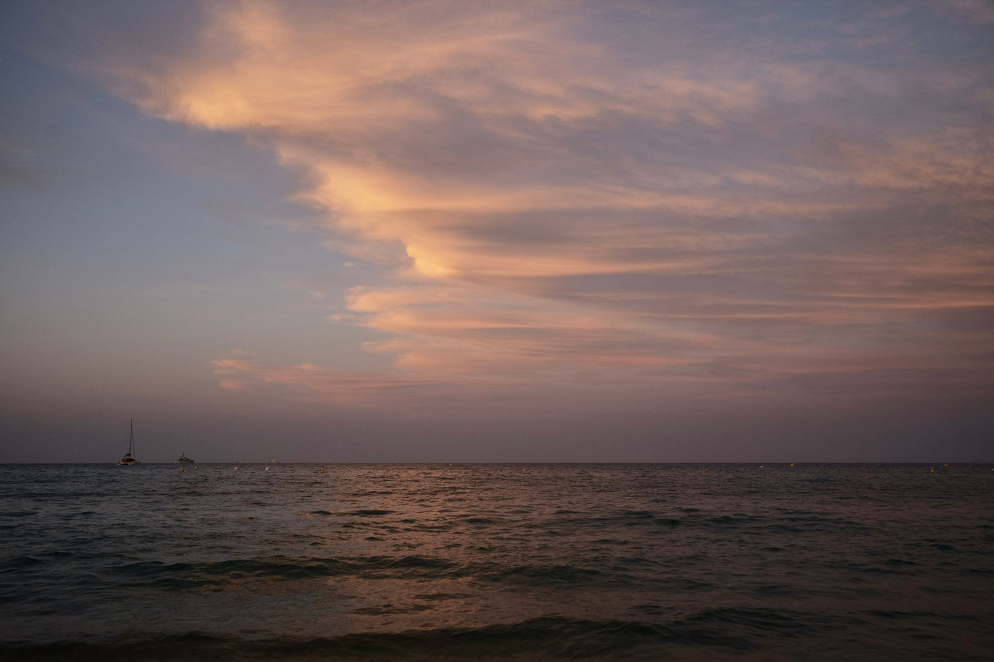 Saint-Tropez Beach Sunset