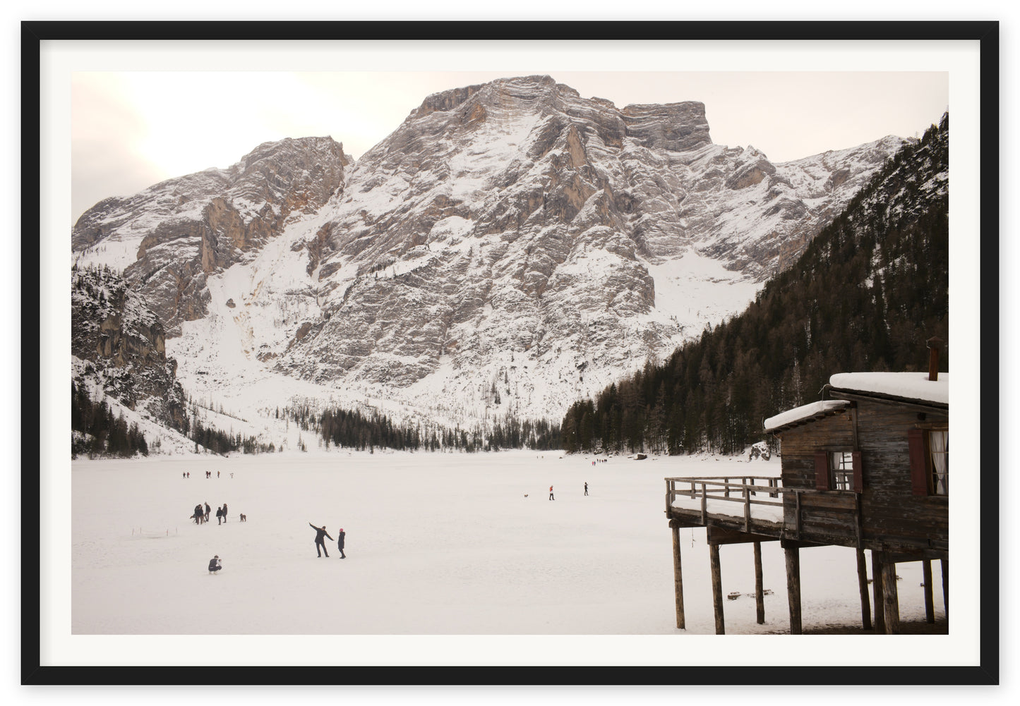 Lago Di Brai in Winter