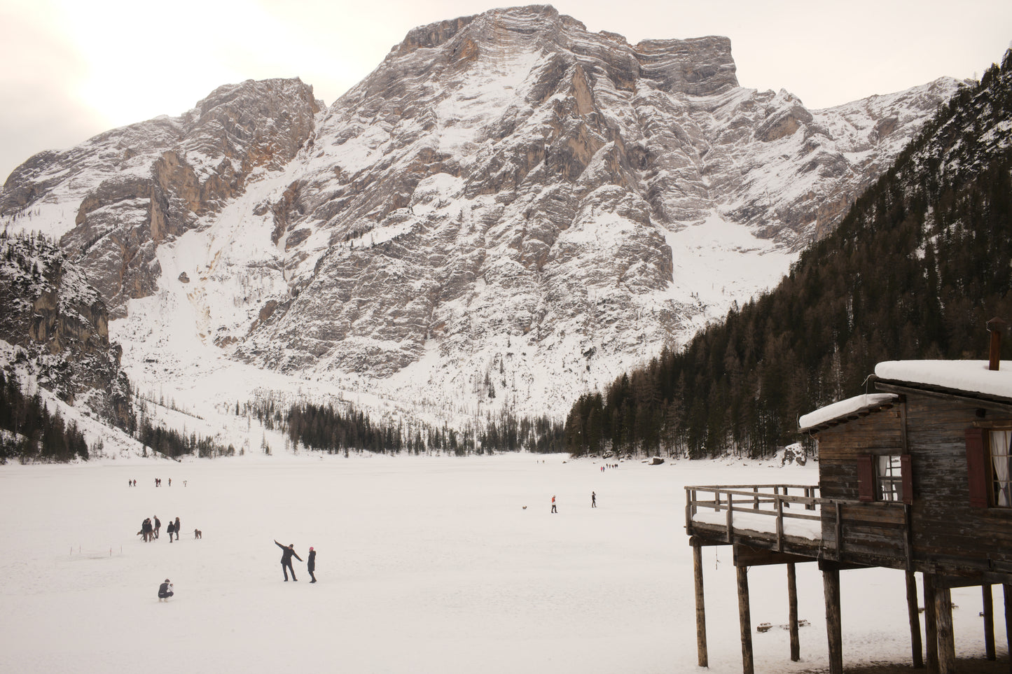 Lago Di Brai in Winter