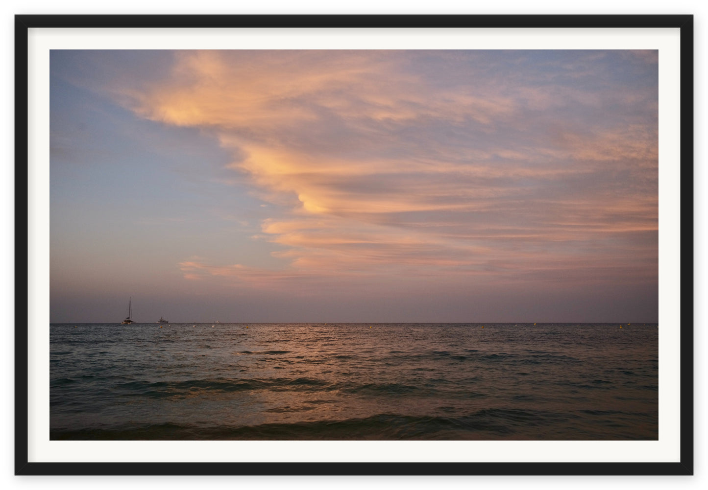 Saint-Tropez Beach Sunset