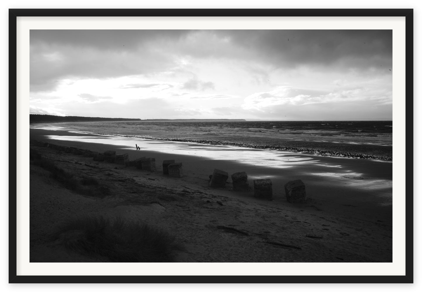 Scotland Beach In Winter