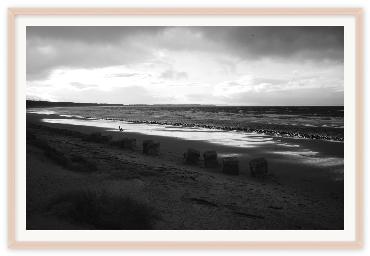 Scotland Beach In Winter