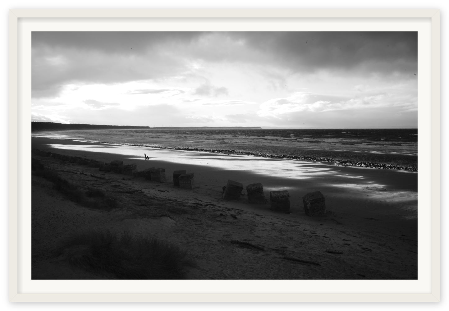 Scotland Beach In Winter